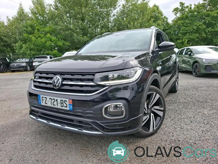 Volksvagen T-Cross 1.0 TSI R-Line Virtual Matrix Carplay Navi 1/2 Leather Camera Klima PDC ...